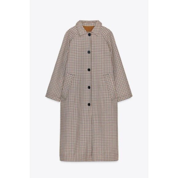 ZARA REVERSIBLE TRENCH COAT ZW COLLECTION - Picture 9 of 12
